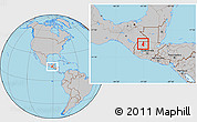 Gray Location Map of Chajul