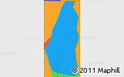 Political Simple Map of Chajul