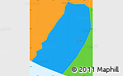 Political Simple Map of Nva Concepcion