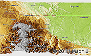 Physical 3D Map of Barillas