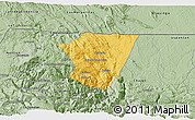 Savanna Style 3D Map of Barillas
