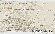 Shaded Relief 3D Map of Barillas
