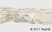 Classic Style Panoramic Map of Barillas