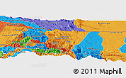 Political Panoramic Map of Barillas