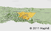 Savanna Style Panoramic Map of Barillas