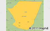 Savanna Style Simple Map of Barillas