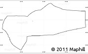 Blank Simple Map of Concepcion-22, cropped outside, no labels