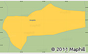 Savanna Style Simple Map of Concepcion-22