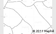 Blank Simple Map of Jacaltenango, no labels