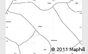 Blank Simple Map of Jacaltenango