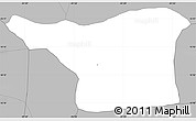 Gray Simple Map of Malacatancito