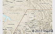 Shaded Relief Map of Nenton