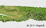 Satellite Panoramic Map of Nenton