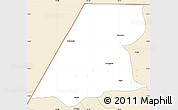Classic Style Simple Map of Nenton