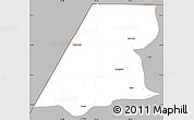 Gray Simple Map of Nenton