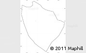 Blank Simple Map of S.Gaspar Ixchil, cropped outside, no labels