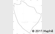Blank Simple Map of S.Gaspar Ixchil, cropped outside