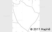 Blank Simple Map of S.Gaspar Ixchil, no labels