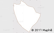 Classic Style Simple Map of S.Gaspar Ixchil, cropped outside