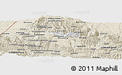 Classic Style Panoramic Map of S. Juan Ixcoy