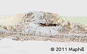 Physical Panoramic Map of S. Juan Ixcoy, lighten