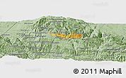 Savanna Style Panoramic Map of S. Juan Ixcoy