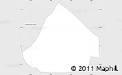 Silver Style Simple Map of S.Rafael Indepen