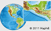 Physical Location Map of Tectitan