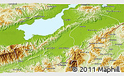 Physical 3D Map of Los Amates