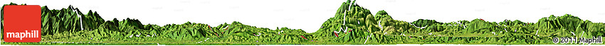 Satellite Horizon Map of Los Amates