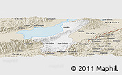 Classic Style Panoramic Map of Los Amates