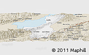 Classic Style Panoramic Map of Los Amates