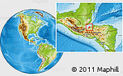 Physical Location Map of Morales, highlighted parent region