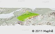 Physical Panoramic Map of Morales, lighten, semi-desaturated