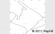Blank Simple Map of Pto. Barrios, no labels