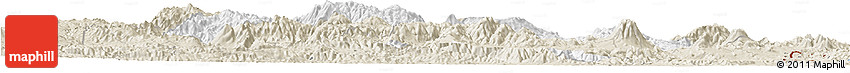 Classic Style Horizon Map of Jalapa