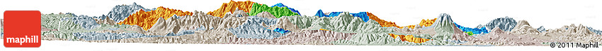 Political Horizon Map of Jalapa, lighten, semi-desaturated