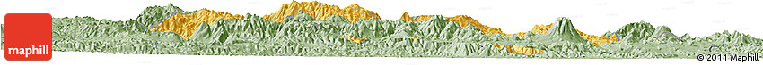 Savanna Style Horizon Map of Jalapa