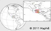 Blank Location Map of Jalapa