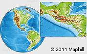 Physical Location Map of Jalapa