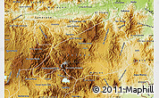 Physical Map of Jalapa