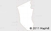Classic Style Simple Map of Sn Pedro Pinula, cropped outside