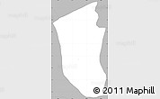 Gray Simple Map of Sn Pedro Pinula