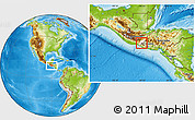 Physical Location Map of Comapa, highlighted parent region