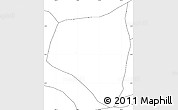 Blank Simple Map of Comapa, no labels