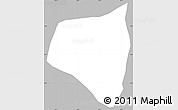 Gray Simple Map of Comapa, single color outside