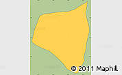 Savanna Style Simple Map of Comapa, cropped outside