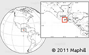 Blank Location Map of Moyuta