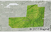 Satellite 3D Map of Dolores, lighten, semi-desaturated