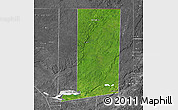 Satellite Map of Flores, desaturated